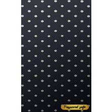 MUJGAN Password Safe: Internet Password Logbook Large Print With Tabs | Black Wallpaper Gray Dots Cover