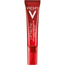 MUJGAN Vichy Liftactiv Collagen Specialist Yaşlanma Belirtilerine Karşı Göz Bakım Kremi 15 ml