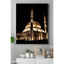 MUJGAN Postermanya (PSTER15460) Camii Kutsal Mekan Kanvas Tablo 2 21 x 30