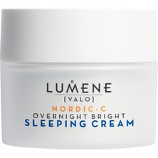 MUJGAN Lumene Overnight Bright Sleeping Cream Aydınlatıcı & Leke Karşıtı Gece Bakım Kremi (50 Ml)