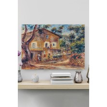 MUJGAN Postermanya (PSTER20013) Collettes House In Cagnes - Auguste Renoir Sanatsal Poster 90 x 130