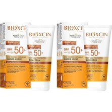 MUJGAN Bioxcin Sun Care Lekeye Eğilimli Ciltler Için Çok Yüksek Korumalı Güneş Kremi 50 Spf 150 Ml- Büyük Boy (2 Paketi)