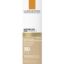 MUJGAN La Roche-Posay Anthelıos Age Correct Tinted Cream Uv Kaynaklı Yaşlanma Karşıtı Renkli Güneş Koruyuculu Krem (50 Ml)