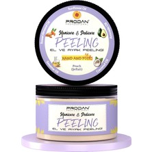 MUJGAN Express Pratik El ve Ayak Peeling Bakım | Muhteşem Şeftali Kokulu | Spa Keyfi 300GR
