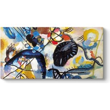 MUJGAN Wassily Kandinsky - Mostra Vercelli Tablosu 80 x 40