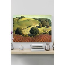 MUJGAN Postermanya (PSTER20316) Young Corngrant - Grant Wood Sanatsal Poster 60 x 90