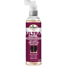 MUJGAN Difeel Ultra Curl Nem Karşıtı Durulanmayan Saç Spreyi 237ML, 711716600391