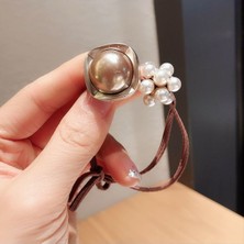 MUJGAN Mor Salkım Home Ithal Kore Ürünü El Yaoımı Saç Tokası (30 Renk Seçenekli) GS107D