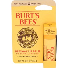 MUJGAN Burt's Bees Orijinal Balmumlu Dudak Balsamı, 0,34 Oz