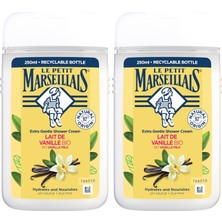 MUJGAN Le Petit Marseillais Duş Jeli Vanilya Sütü (250 Ml) 2li Paket