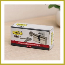 Bezos 68 mm Hibrit Silindir Barel - Nikel Saten, 3 Anahtar Bcks