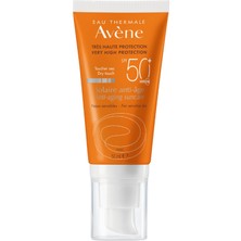 MUJGAN Avene-Solaire Spf 50 Yaşlanma Karşıtı Güneş Kremi 50 ml