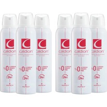 MUJGAN Klasik Kadın Sprey Deodorant Caldion 150 ml x 6 Adet
