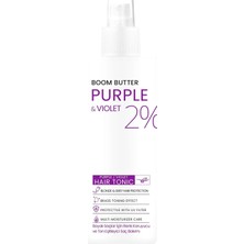 MUJGAN Boom Butter Renk ve Saç Yapısını Koruyucu Purple Mor Saç Toniği 150ML