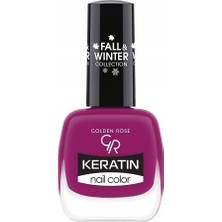 MUJGAN Golden Rose Keratin Fall & Winter Nail Color No: 211 - Keratin Oje Kış Koleksiyonu