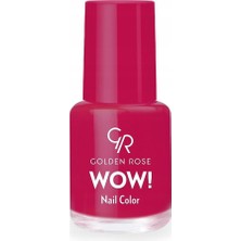 MUJGAN Golden Rose Wow Nail Color No: 49 - Parlak Bitişli Mini Oje 6 ml