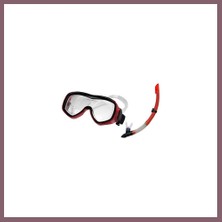 Bezos Duny Dıve 4105-DN26 Tempared Maske Snorkel 1 Adet Bzss