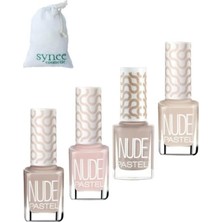 MUJGAN Synee Pure Trend 4'lü Ojeler 607-608-609-610 751,755,763,767