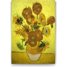 MUJGAN Vincent Van Gogh - Sunflowers Tablosu - 60X90CM