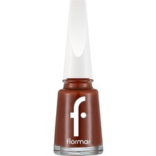 MUJGAN Flormar Klasik Parlak Bitişli Yüksek Pigmentli Oje - Nail Enamel -537 Cake Wıth Coffee- 8682536047807