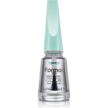 MUJGAN Flormar Nefes Alan Parlak Oje- Breathing Color Nail Enamel -001 Clear- 8682536032520