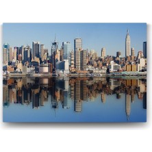 MUJGAN New York Yansıma Tablosu - 45X30CM