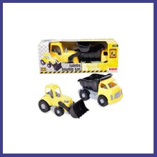 Bezos 6144 Ikili Kamyon Dozer Set 1 Adet Mrl