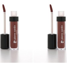 MUJGAN Pierre Cardin Staylong Lipcolor-Kissproof – Uzun Süre Kalıcı Lipgloss-Hindistan Cevizi Kabuğu 5 ml 336 2li Paket