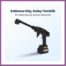 Bezos Kablosuz Basınçlı Yıkama Tabancası | Taşınabilir Oto Yıkama Rengaren