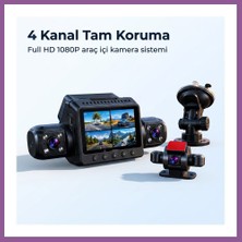 Bezos 9720 Araç Kamerası ? 4 Kamerali Rengaren