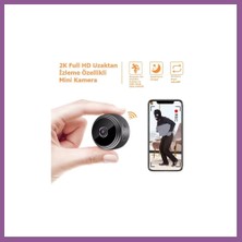 Bezos Blue Inter Mini Kamera 1080P Hd Wifi (Gizli, Miknatisli) Rengaren