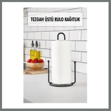 Bezos Metal Kağıt Havluluk & Dik Havlu Peçetelik Siyah 28 cm Mmbz