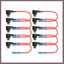Bezos Mikro Bıçak Sigorta Çoklayıcı Fuse Tap 10 Adet Bzss