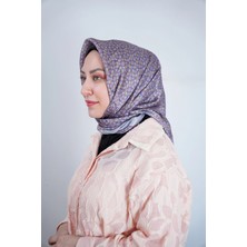Scarfe Scarf Saten Simli Eşarp 5051