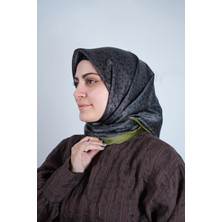 Scarfe Scarf Saten Simli Eşarp 5047