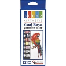 Südor Guaj Boya 8.5 ml Tüp 12 Renk 575