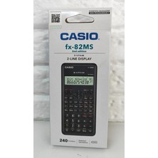 Casio FX-82MS W2- 2. Versiyon Bilimsel Fonksiyonlu Hesap Makinesi 240 Fonksiyonlu