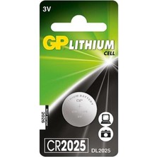 GP CR2025 3V Lithium Pil (5'li Paket)