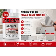 As Floor As-Coat Ac-Paste Akrilik Esaslı Duvar Tamir Macunu 1 kg