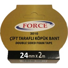 Picador Çift Taraflı Bant Force Köpük Bant 24 mm x 2 M