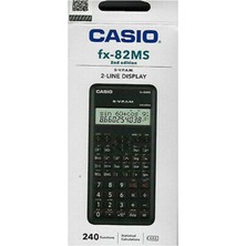 Casio FX-82MS 2. Versiyon Bilimsel Fonksiyonlu Hesap Makinesi 5044278