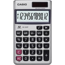 Casio Casıo SX-320P 12 Hane Cep Hesap Makinesi