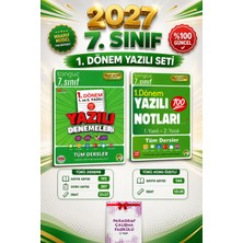 Tonguç Akademi 7. Sınıf 1. Dönem Yazılı Notları ve Denemeleri Seti Maarif Model 2027