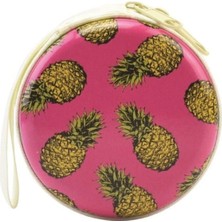 Agt Bohong Mini Fermuarlı Kutu Ananas Bozuk Para Cüzdanı
