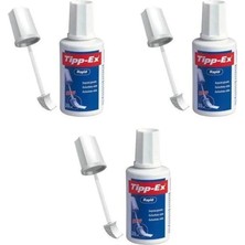 Bic Tippex Rapid Süngerli Daksil Sıvı Silici 20 ml 3 Adet Set