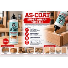 As Floor As-Coat Süper Ahşap Tutkalı 500 gr | Mobilya ve Marangoz Tutkalı
