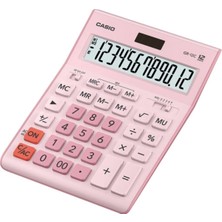 Casio GR-12C-PK 12 Haneli Masaüstü Hesap Makinesi