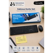 AOC KM210 Kablosuz Klavye Mouse Seti | 2.4 Ghz Ofis ve Ev Kullanımı