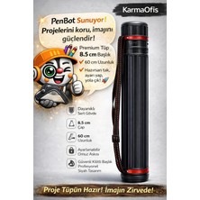 KarmaOfis 110 cm Uzayan Proje Tüpü 8.5 cm Çap 60 cm – Poster & Mimari Çizim Taşıma