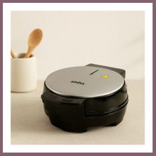 Bezos Waffle Makinesi (4'lü, Yapışmaz Döküm, Paslanmaz Üst) Bzss